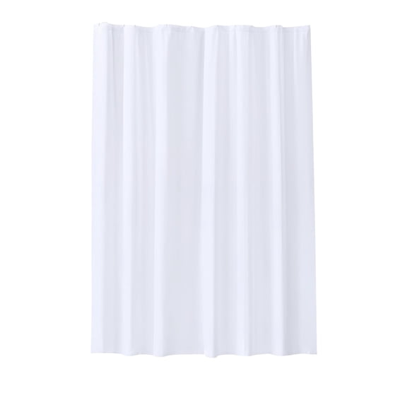 Waterproof Shower Curtain, 70.87 x 70.87 Inch Flexible PE Plastic Shower Curtain for Hotel Bathroom, Multi-Color, Mildew Resistant Easy Clean Bath Curtain
