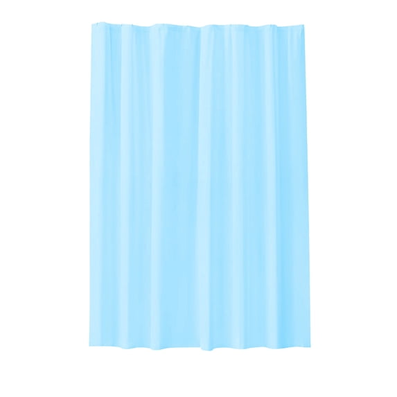 Waterproof Shower Curtain, 70.87 x 70.87 Inch Flexible PE Plastic Shower Curtain for Hotel Bathroom, Multi-Color, Mildew Resistant Easy Clean Bath Curtain