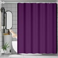 thumbnail image 1 of Waterproof Shower Curtain - 70.8x70.8 Inch Frosted Polyester Fabric - Punch-Free Bathroom Partition in 12 Colors, 1 of 8