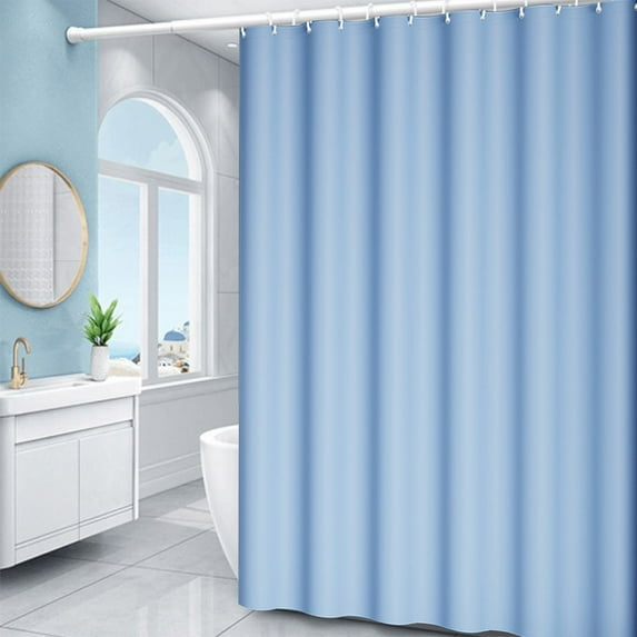 Waterproof Shower Curtains for Bathroom 71"X 40" Shower Curtain Liner Extra Long PEVA Plastic Shower Curtain Liner, Mold & Mildew Resistant