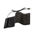 thumbnail image 1 of Waterproof Silicone Keyboards 85Keys Rolls Up USB Wireds Keyboards for Laptops, 1 of 9