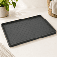 Waterproof Silicone Under Sink Mat, Black, 22