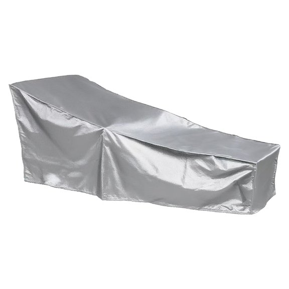 Waterproof Silver Sun Lounge Chair Dust Oxford Outdoor Garden Furniture Cover