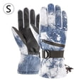 thumbnail image 1 of Waterproof Ski Gloves Winter Warm Snow Gloves High Breathable Polyester Gloves for Skiing Snowboarding Outdoor Sports, 1 of 21