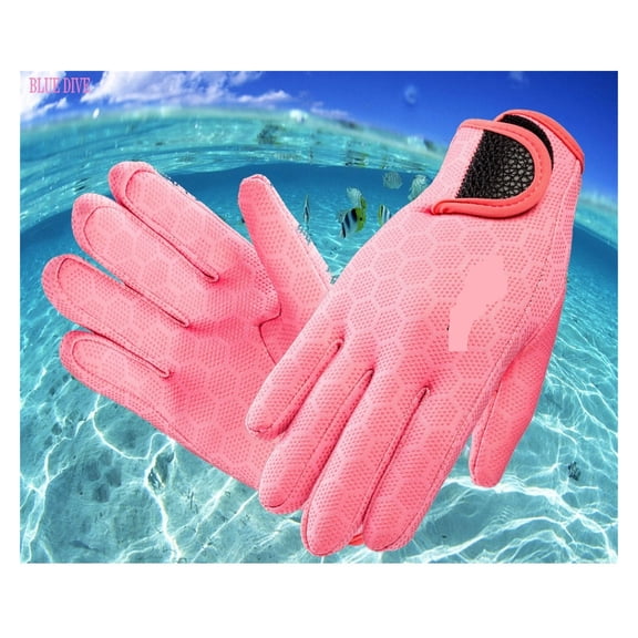 Waterproof Skid-proof Diving Gloves Swimming Keep Warm for Winter Swimming Diving Surfing Snorkeling Gloves ,Easy to Wear