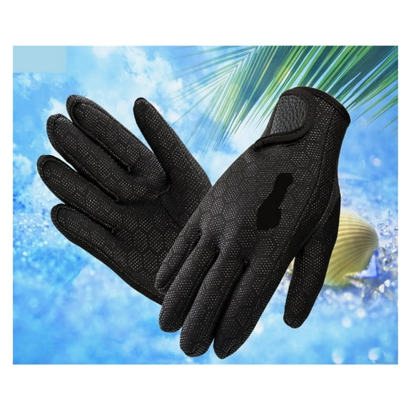 Waterproof Skid-proof Diving Gloves Swimming Keep Warm for Winter Swimming Diving Surfing Snorkeling Gloves ,Full Coverage