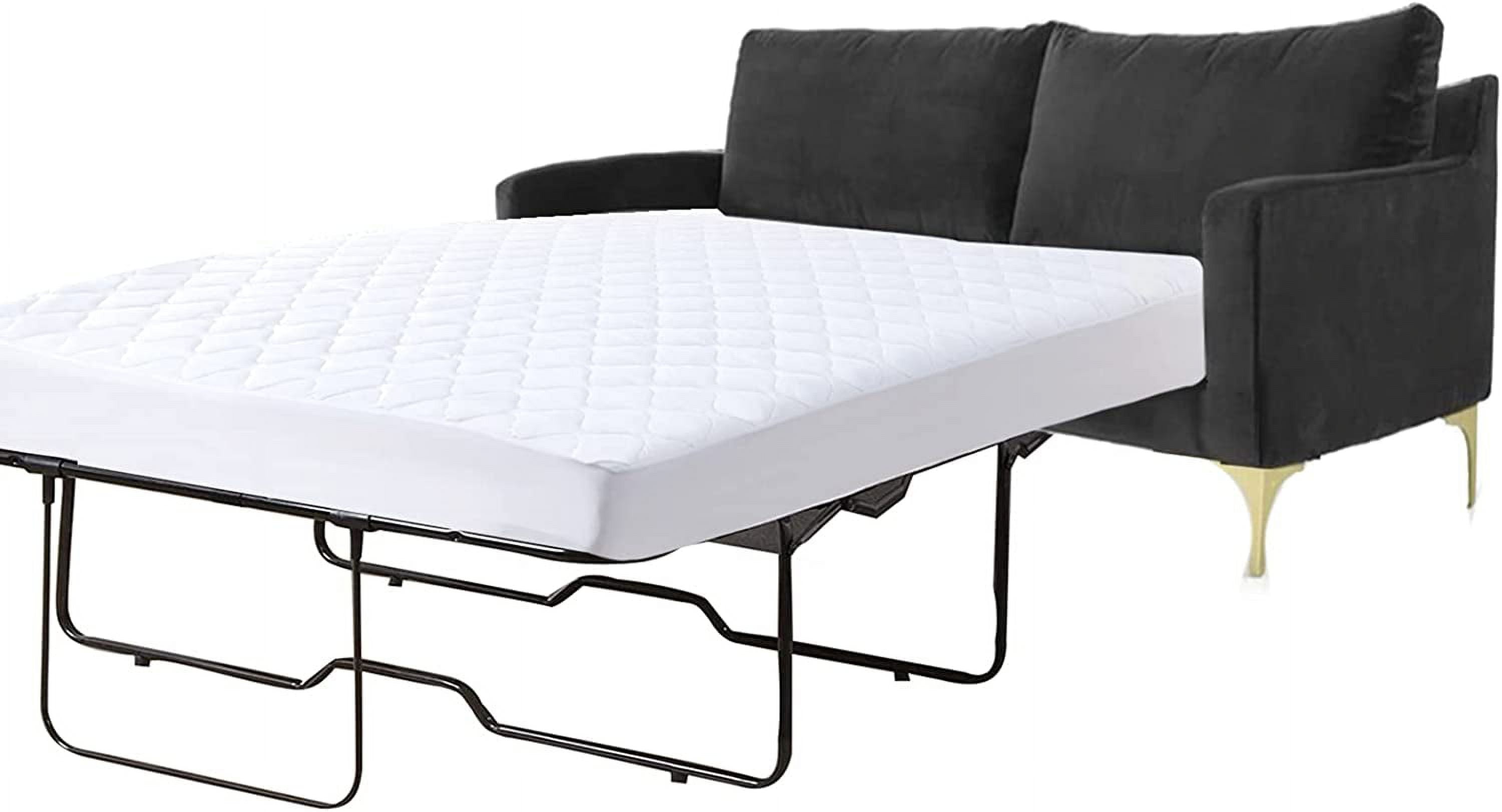 Waterproof Sleeper Sofa Queen Mattress Protector Pad 60x72 for Pull Out