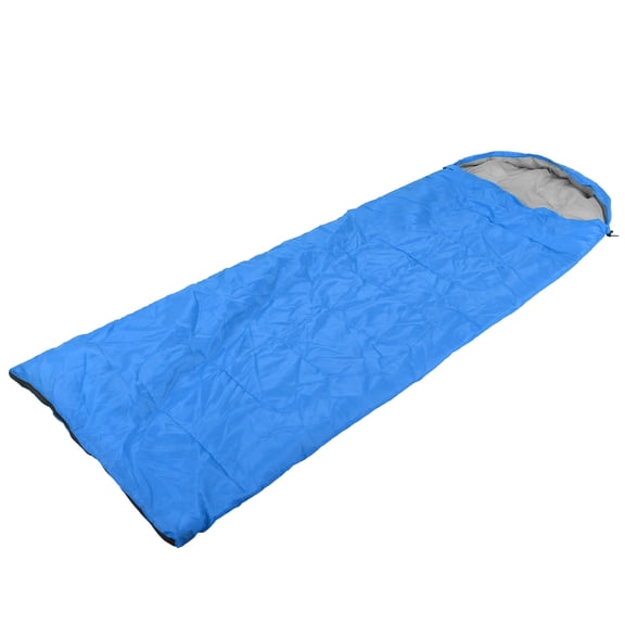 Waterproof Sleeping Bag, Warmth Retention Property Envelope Design Camping Sleeping Bag, Home For Kids Adult Travel Blue