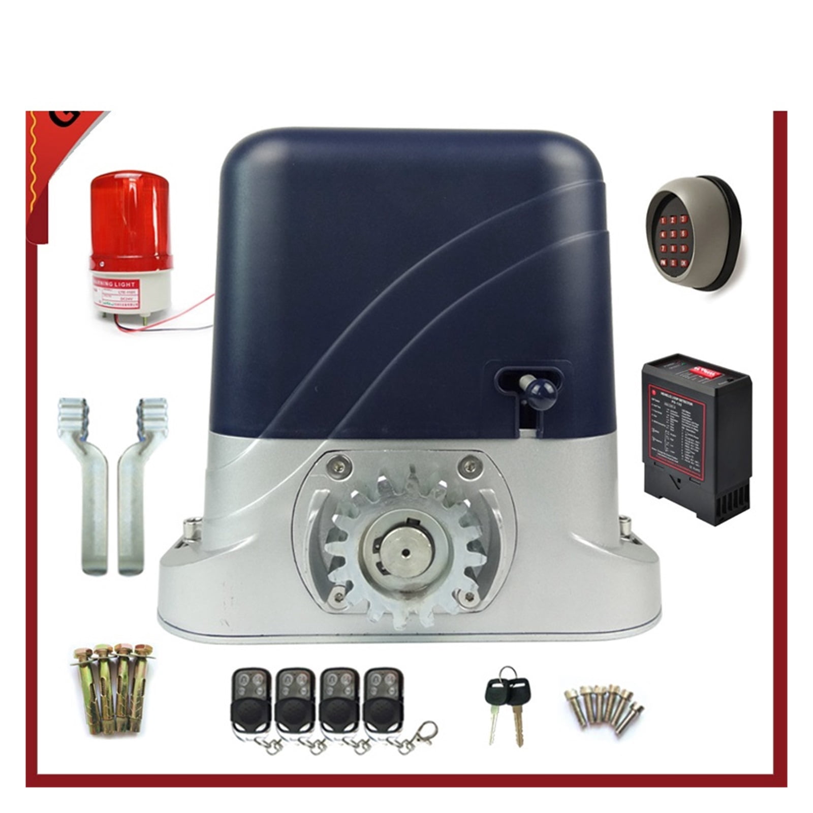 Remote Operator Switch Waterproof Sliding Gate Operators With Limit Switch Max Weight 800KG ...