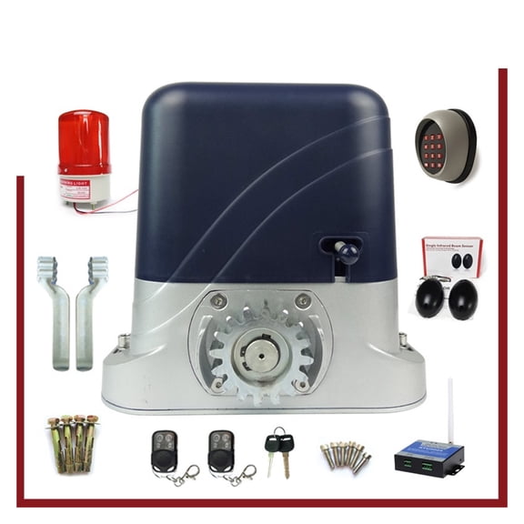 Waterproof Sliding Gate Operators With Limit Switch Max Weight 800KG With Wireless Remote Control Kit Support Choice