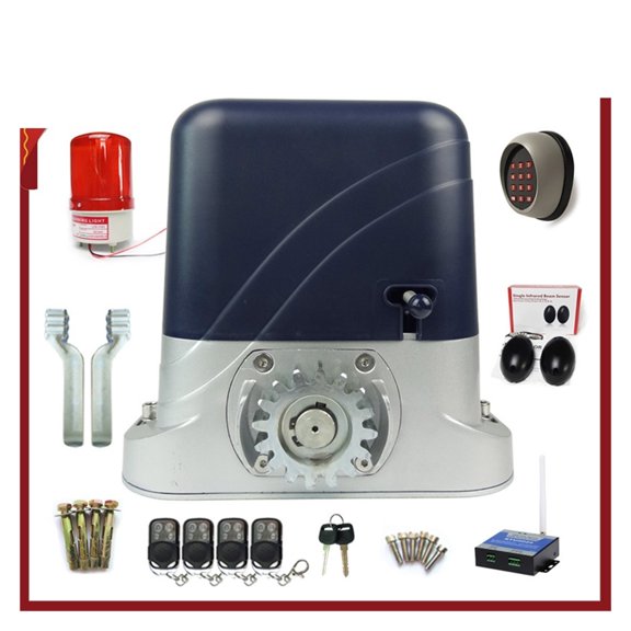 Waterproof Sliding Gate Operators With Limit Switch Max Weight 800KG With Wireless Remote Control Kit Support Choice