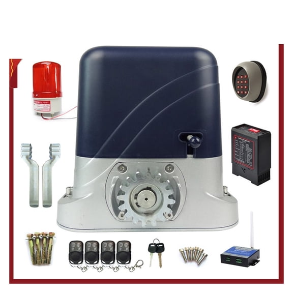 Waterproof Sliding Gate Operators With Limit Switch Max Weight 800KG With Wireless Remote Control Kit Support Choice