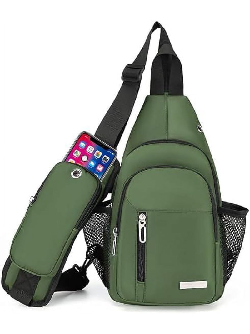 Water-Resistant Polyester Sling Backpack for Hiking Travel Daypack Amazon.com : WATERFLY Crossbody Sling Bag Small Water  main image 2