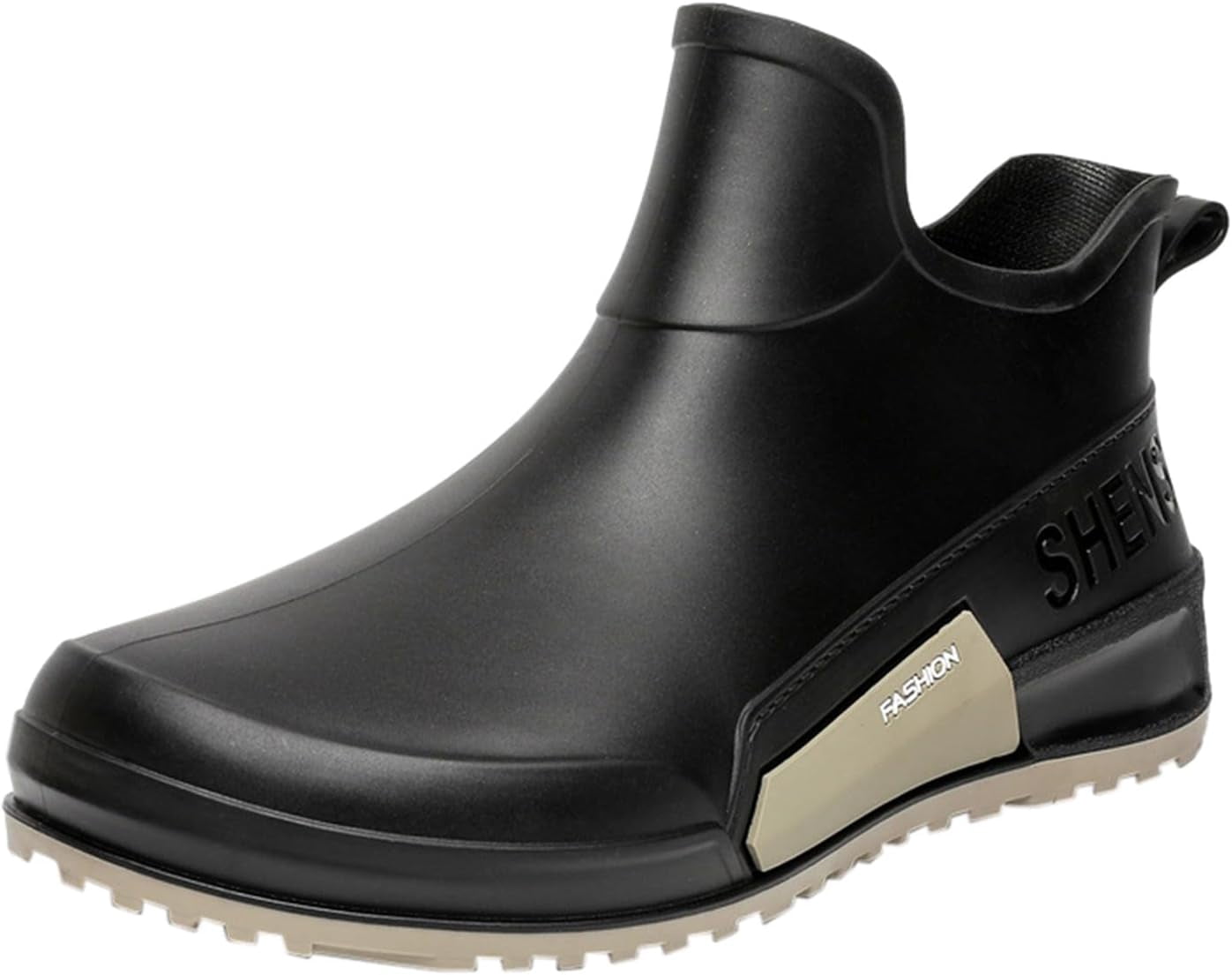 Waterproof Slip-Resistant Rain Boots for Women & Men - Rubber Outdoor Work Boots for Gardening, Fishing, Boating, Camping
