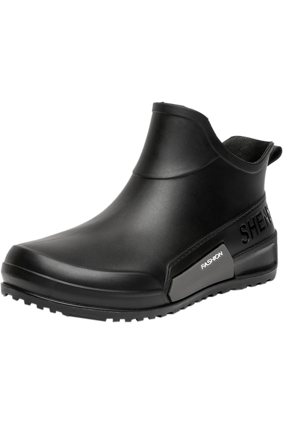 Waterproof Slip-Resistant Rain Boots for Women & Men - Rubber Outdoor Work Boots for Gardening, Fishing, Boating, Camping