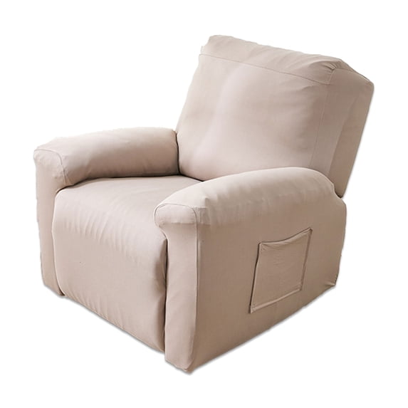 Waterproof Slipcover for Recliner Chair - Elastic Pet Child Proof Furniture Protector Set with 2 Armrest Covers, Seat & Back Cover, Machine Washable Polyester Spandex Blend