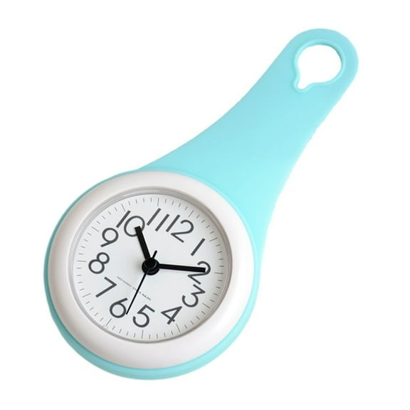 Waterproof Small Wall Clock For Bathroom Silent Clock For Shower Decor With Easy To Read Display And Easy Hang
