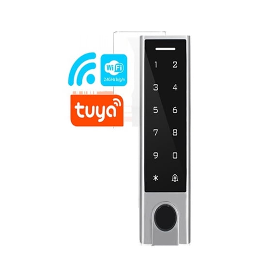 Waterproof Smart Bluetooth Fingerprint or Bell Access Control Keypad Opener Reader Door Lock System ,Keyless Entry Deadbolt