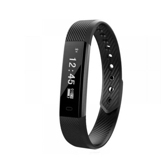 Waterproof Smart Fitness Tracker Wristband with Heart Rate & Sleep Monitor