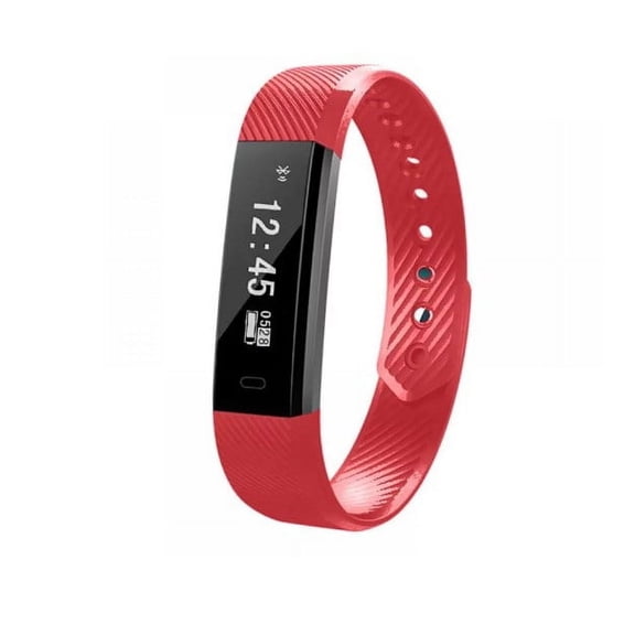 Waterproof Smart Fitness Tracker Wristband with Heart Rate & Sleep Monitor