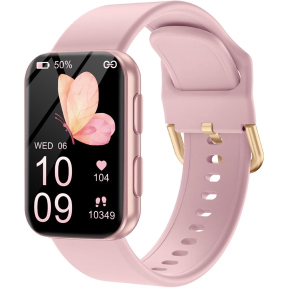 Waterproof Smart Fitness Watch, 24/7 Health Monitor Tracker with Sleep Tracking, 112 Sports Modes, Call & Message Alerts for Daily Workout