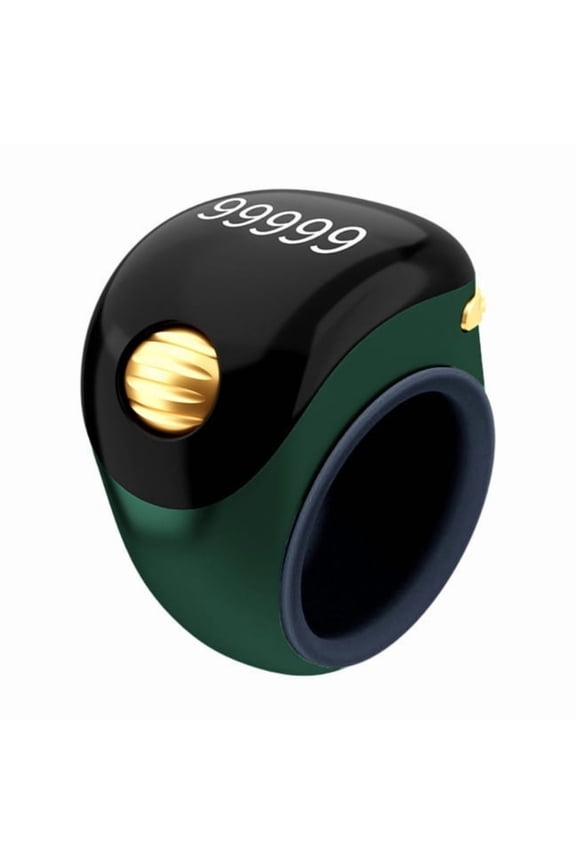 Waterproof Smart Tasbih Zikr Rings 3 Size Adjustable Digital Prayer Counter Ring ABS & Silicone Digital Prayer Counter