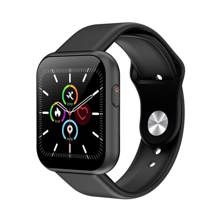 Waterproof Smart Watch T500 Plus for iPhone iOS Android Phone Bluetooth Black Walmart