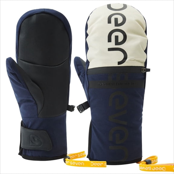 Waterproof Snowboard Mittens with 3M Thinsulate Insulation - Extra Warm, Windproof, & Touchscreen Compatible Winter Gloves