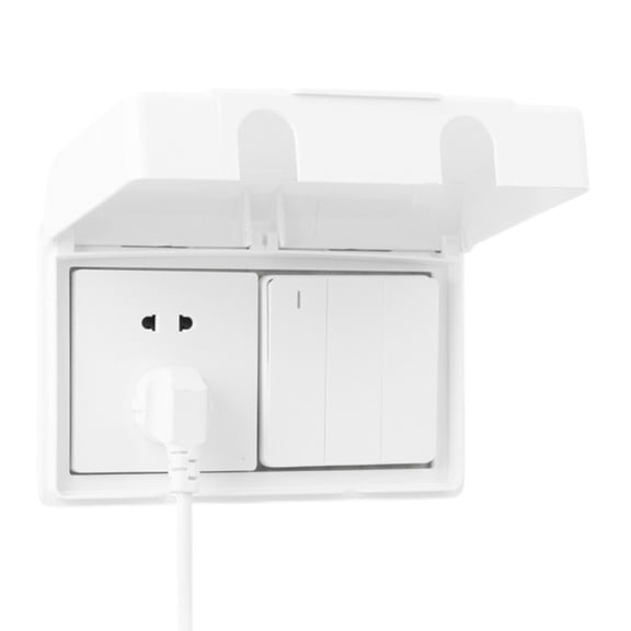 Waterproof Socket Cover for Bathroom & Kitchen: Safe, Stylish & Easy to Use!