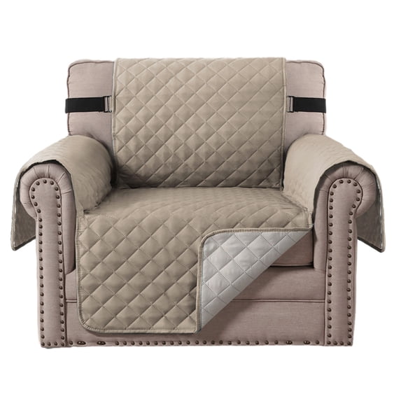 Waterproof Sofa Chair Cover for 1 Cushion,Pet-Friendly Furniture Protector Slipcover for Kids Dogs