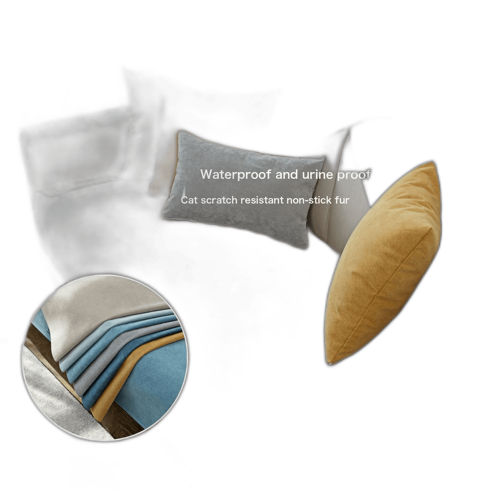 Waterproof Sofa Cushion Cats Grab The Four Seasons Of Non Slip Modern