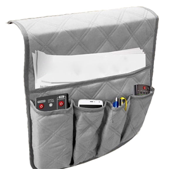 Waterproof Sofa Side Pocket Armrest Holder for Phone Book Magazines TV Remote Control Space Saver Bag
