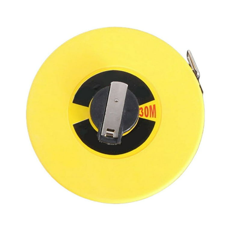 Utoolmart 30m / 98.4ft Tape Measure,Fiberglass Metric Scale