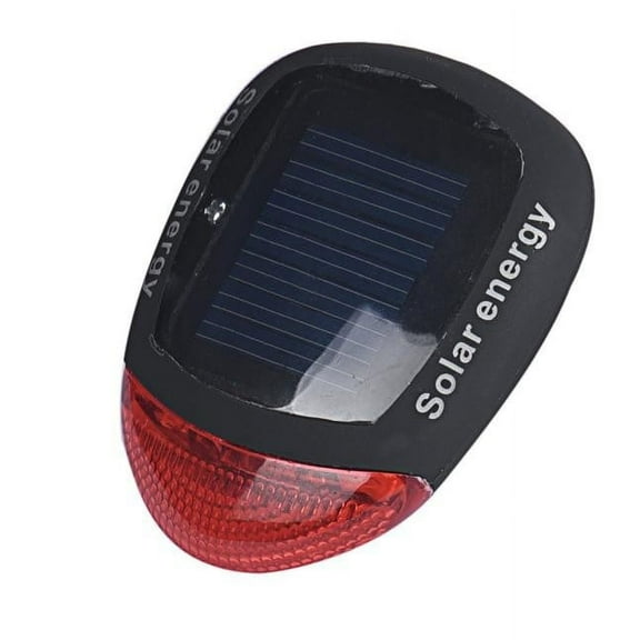 Waterproof Solar Bicycle Head Lamp Bicycle Flash Safety Light