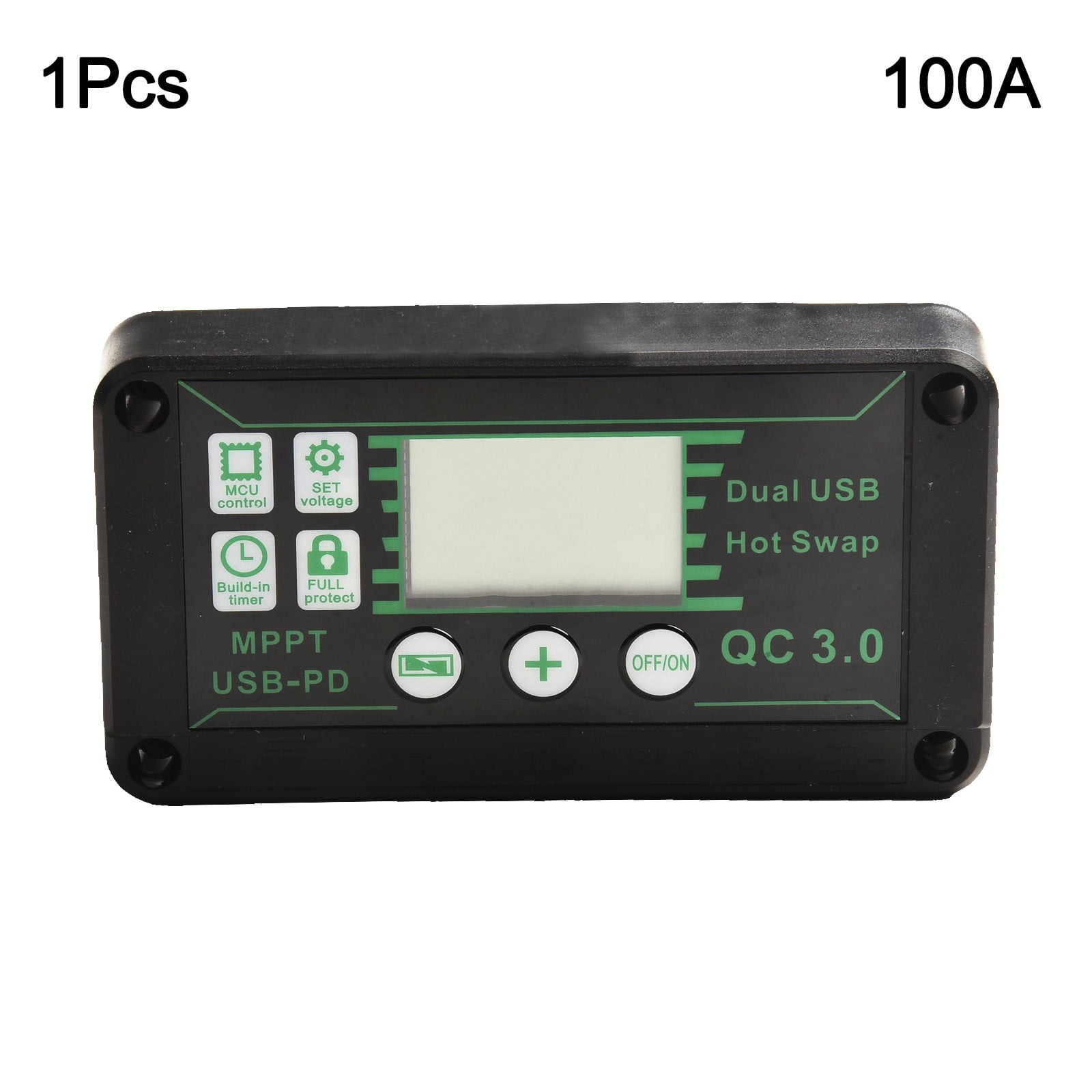Waterproof Solar Charge Controller with Digital Display 10-100A ...