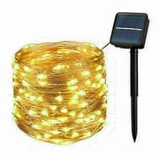 Waterproof Solar LED String Light Lights Copper Wire Fairy Outdoor Garden Party Christmas Decor