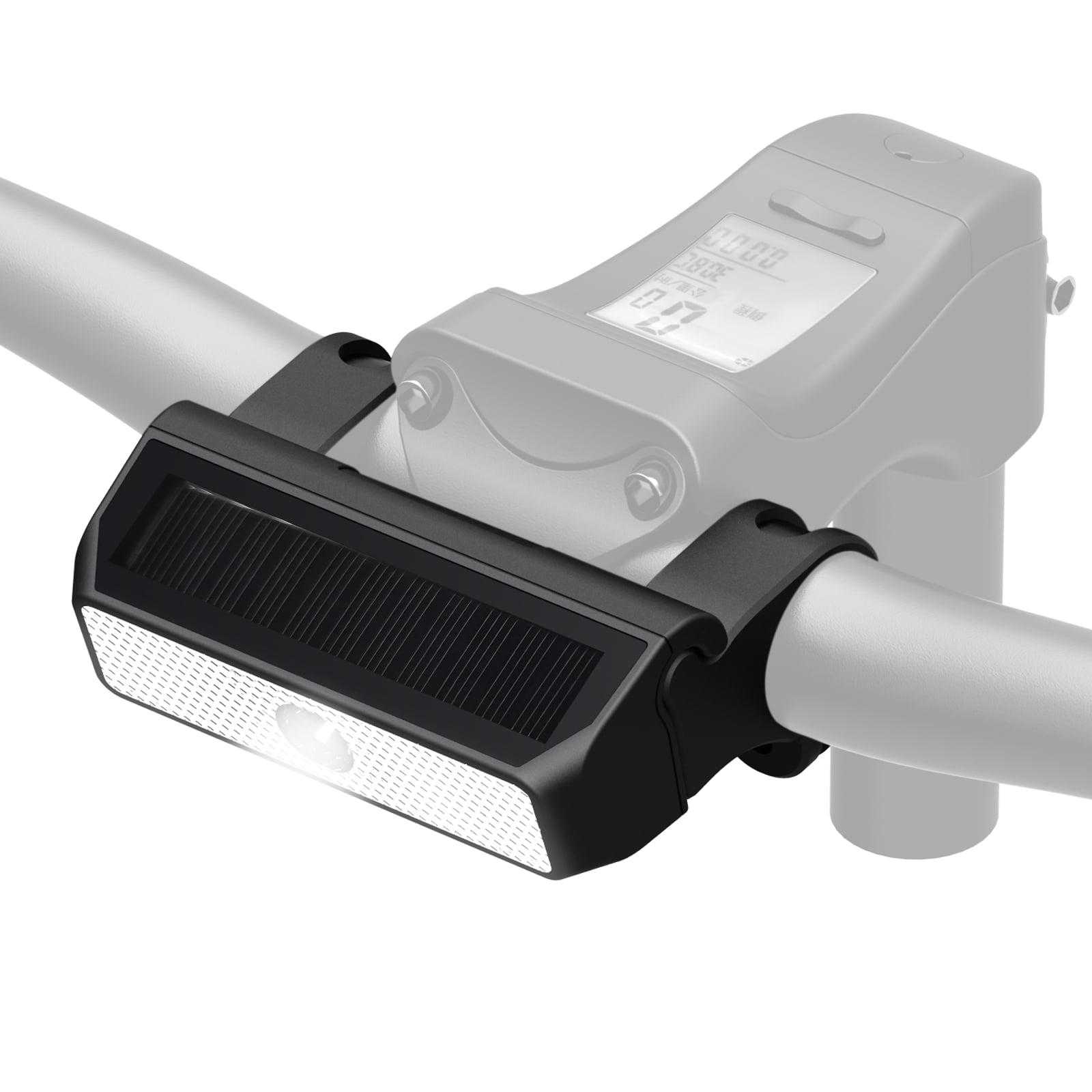 Waterproof Solar Panel Bike Front Automatic Head Intelligent Induction