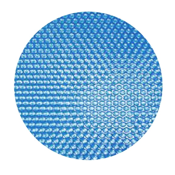 Waterproof Solar Pool Cover, Heat Retaining Bubble Swimming Pool Protector Blanket, Durable Blue Solar Blanket Film Wrap for Above Ground Inground Pools, 1PC