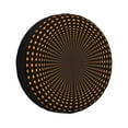 thumbnail image 1 of Waterproof Spare Wheel Cover, Golden Tunnel Adjustable Wheel Cover For Jeep Trailer Rv Suv Car, 15 Inch, 1 of 8