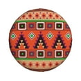 thumbnail image 1 of Waterproof Spare Wheel Cover, Native Southwestern Aztec Ethnic Pattern Adjustable Wheel Cover For Jeep Trailer RV SUV Car, 15 inch, 1 of 8