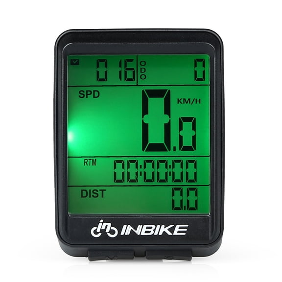 Waterproof Speedometer Wireless Bike Computer Rainproof LCD Display Multifunctional Cycling Calorie Counting User AB Recorder