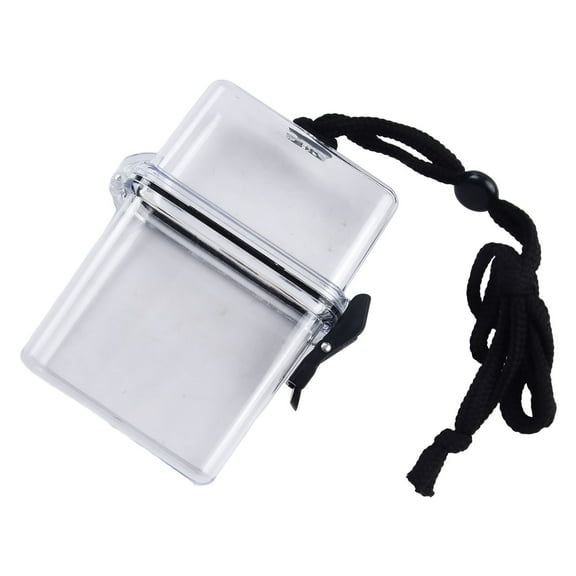 Waterproof Sport Case With Lanyard For Kayaking Rafting Swimming Airtight Storage For Keys Id Cards And Small Items