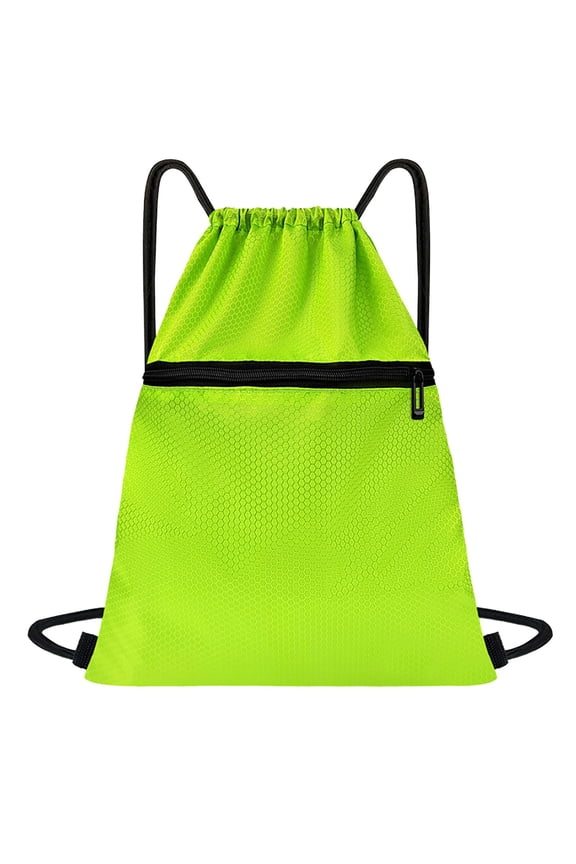 Waterproof Sports Backpack, Travel Drawstring Bag, Multi-Functional Fitness Storage, Durable Lightweight Oxford Cloth, Small Pocket, Foldable Design, Outdoor Activities, Gym, Swimming