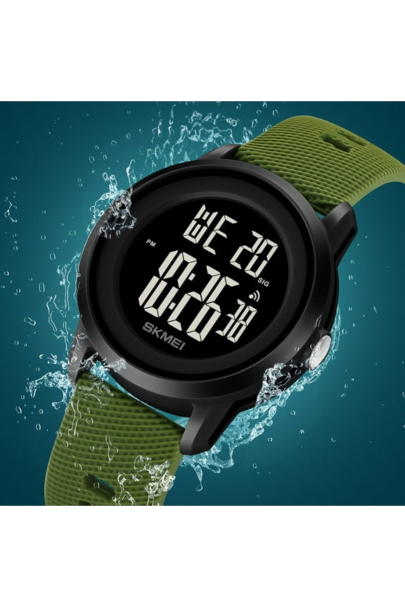 Waterproof Sports Watch for Women and student - Digital Watch with Stopwatch and Alarm
