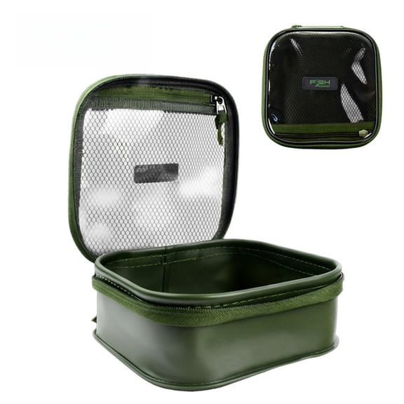 Waterproof Square EVA Case for Fishing Reels Supporting Multiple Sizes and Providing Stable Shape Retention