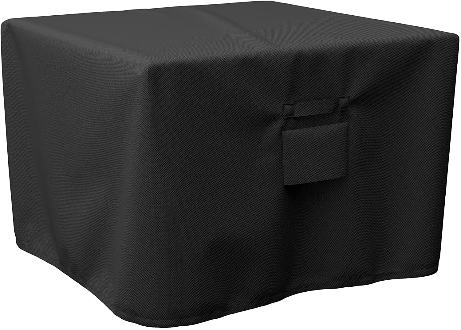 Black Heavy Duty Waterproof Square Fire Pit Cover, 32" x 32" x 24"