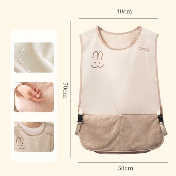 Waterproof Stain-Resistant Apron Vest Style Breathable Sleeveless Apron Anti Dirty Wipeable Hands Kitchen Aprons