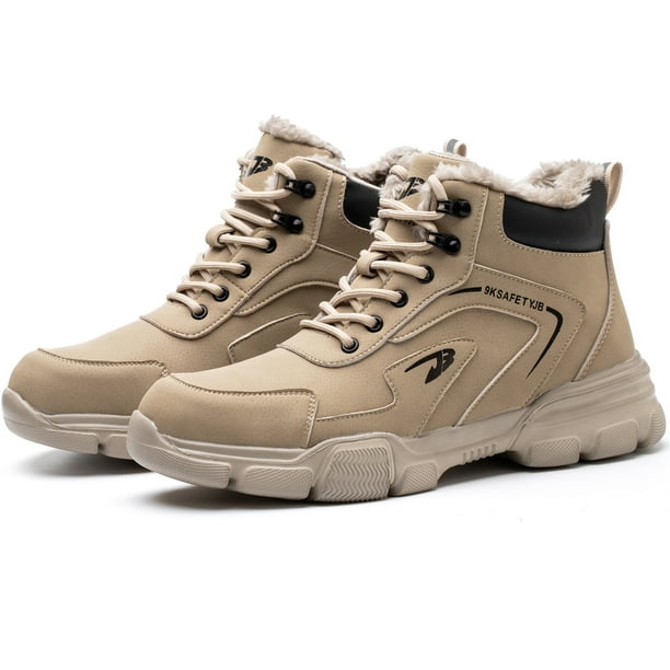 Mens steel toe winter work boots sale