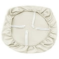 thumbnail image 1 of Waterproof Stool Covers - Elastic Pu Leather Stool Cover Seat Protectors, Washable, for Home, Bar & Restaurant 14-19In White, 1 of 7
