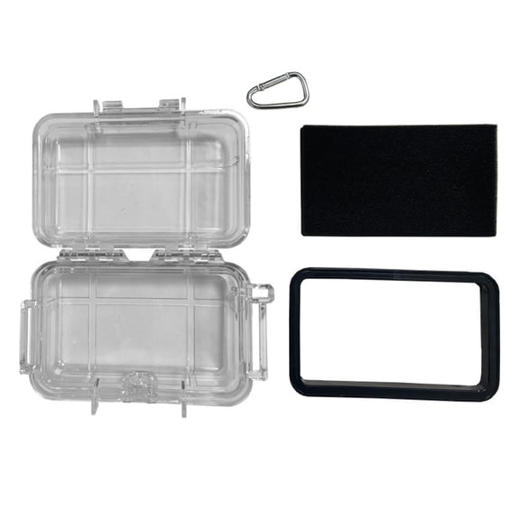 Waterproof Storage Box Shockproof Design Portable Organizers Plastic Texture Suitable for Various Outdoor Activity